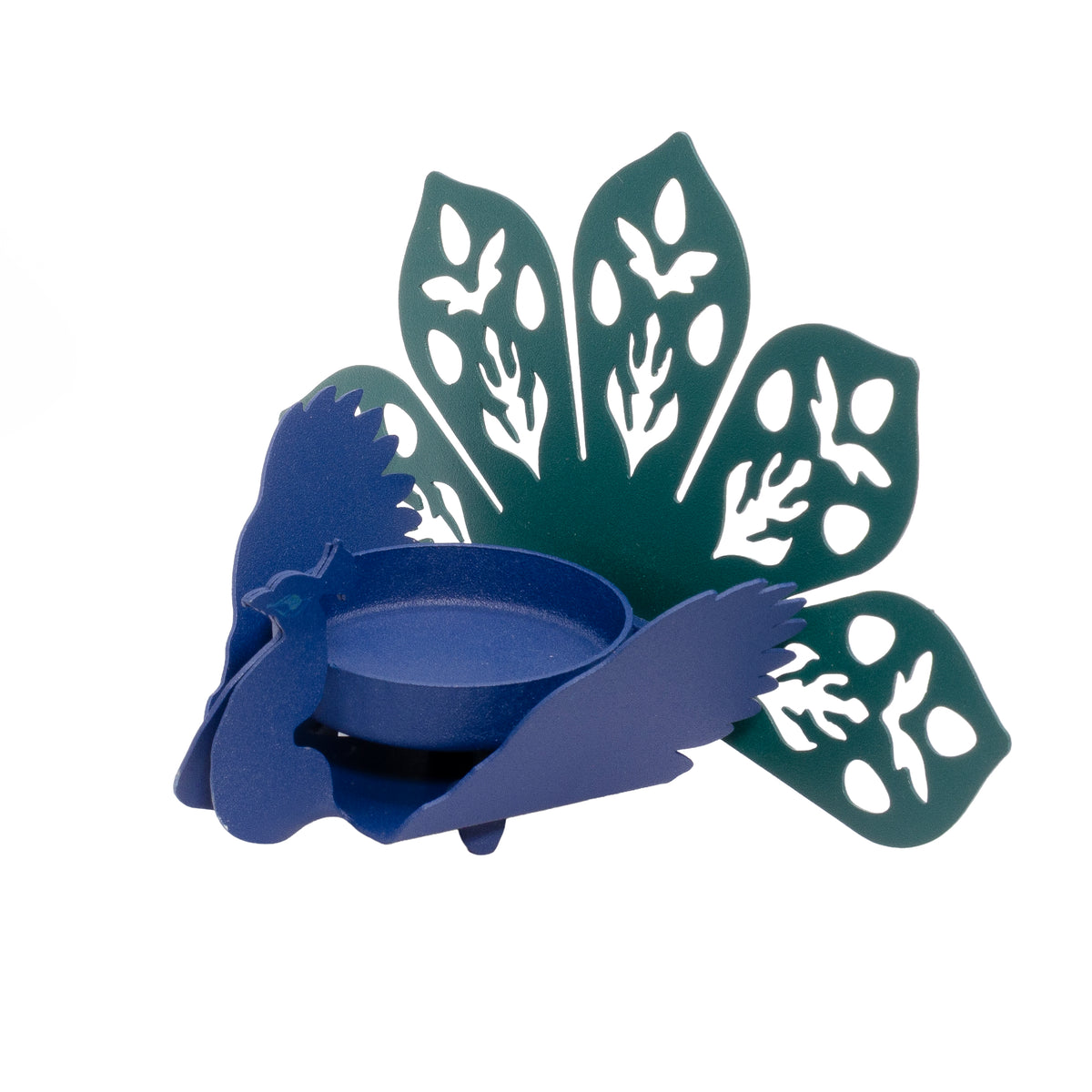 Peacock Candle Holder