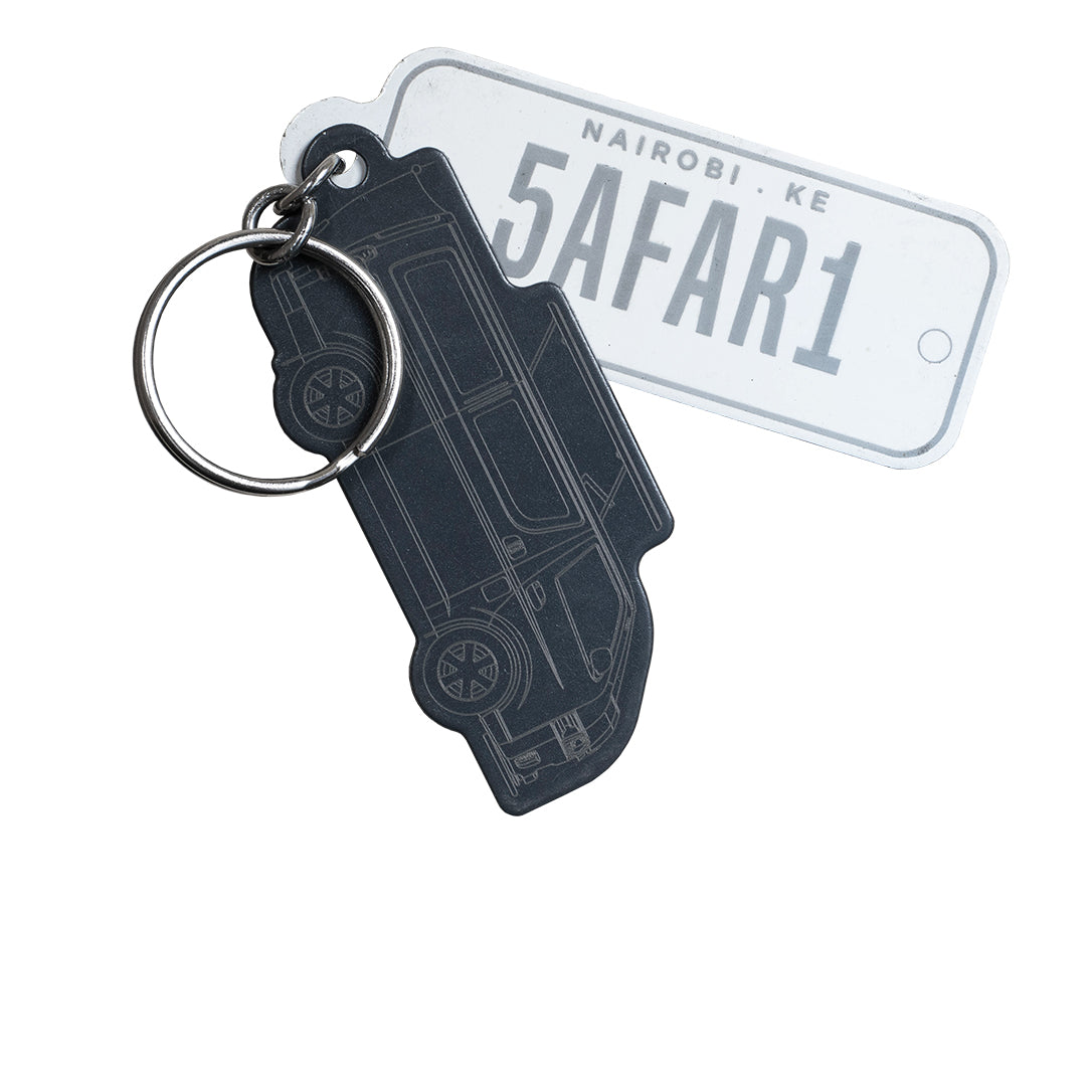 Safari Car Key Rings